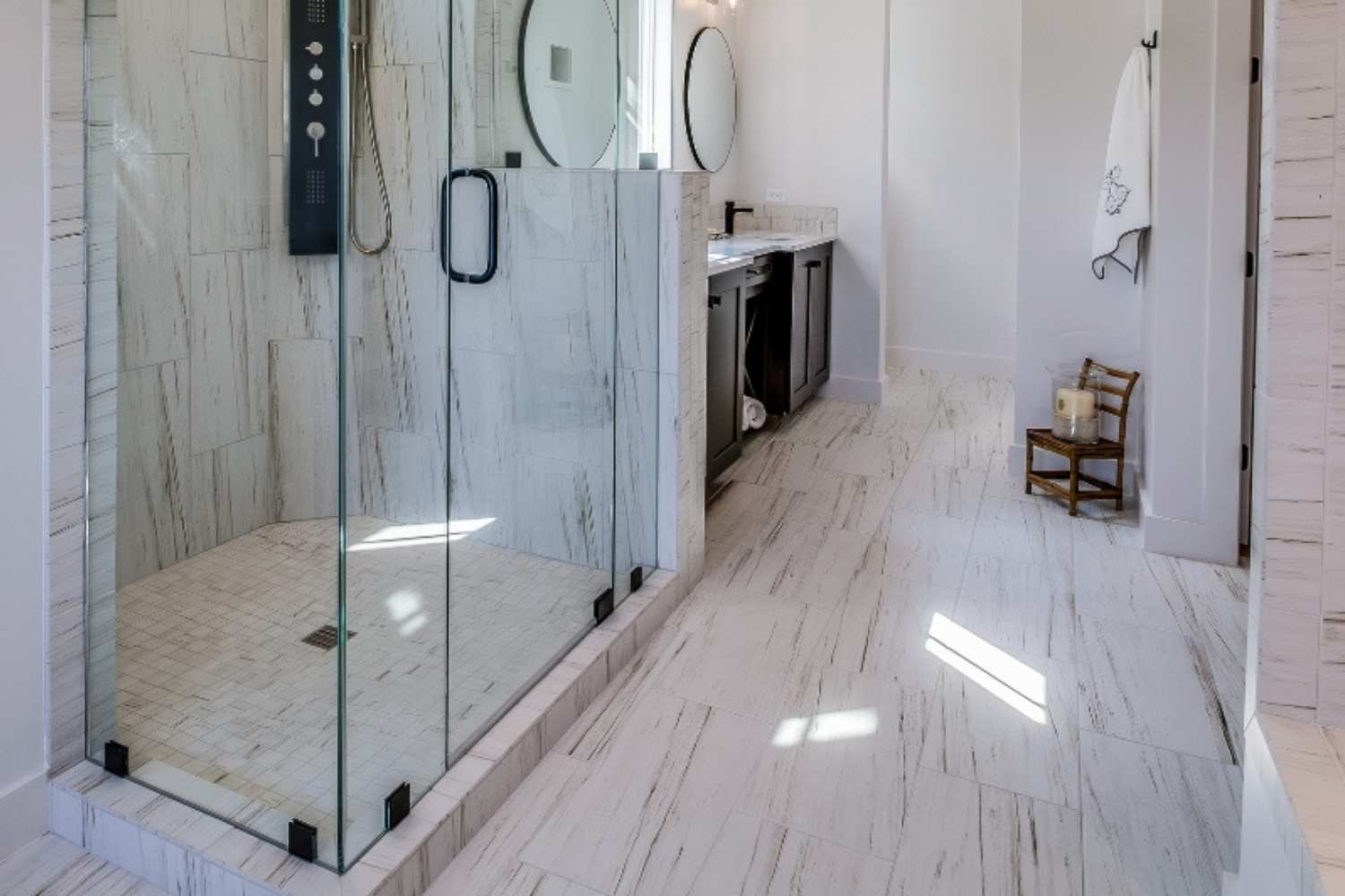 Platos de ducha de Corian a medida