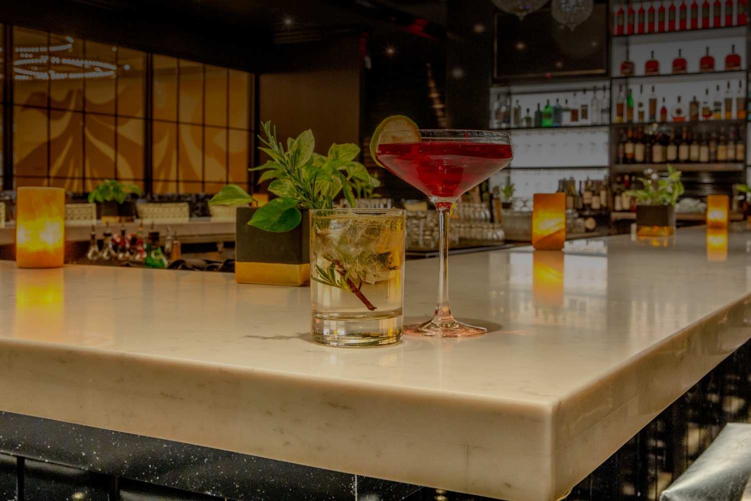 Encimera de diseño para bar