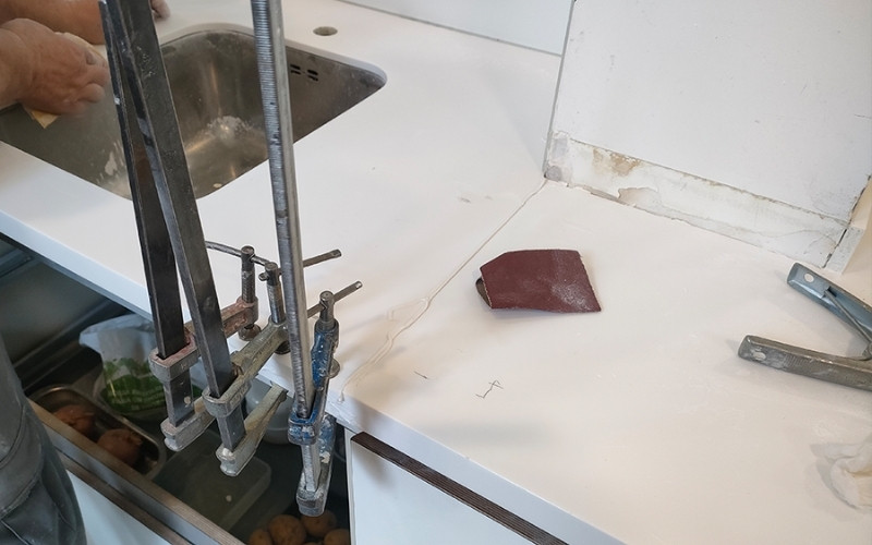 Reparación de encimeras