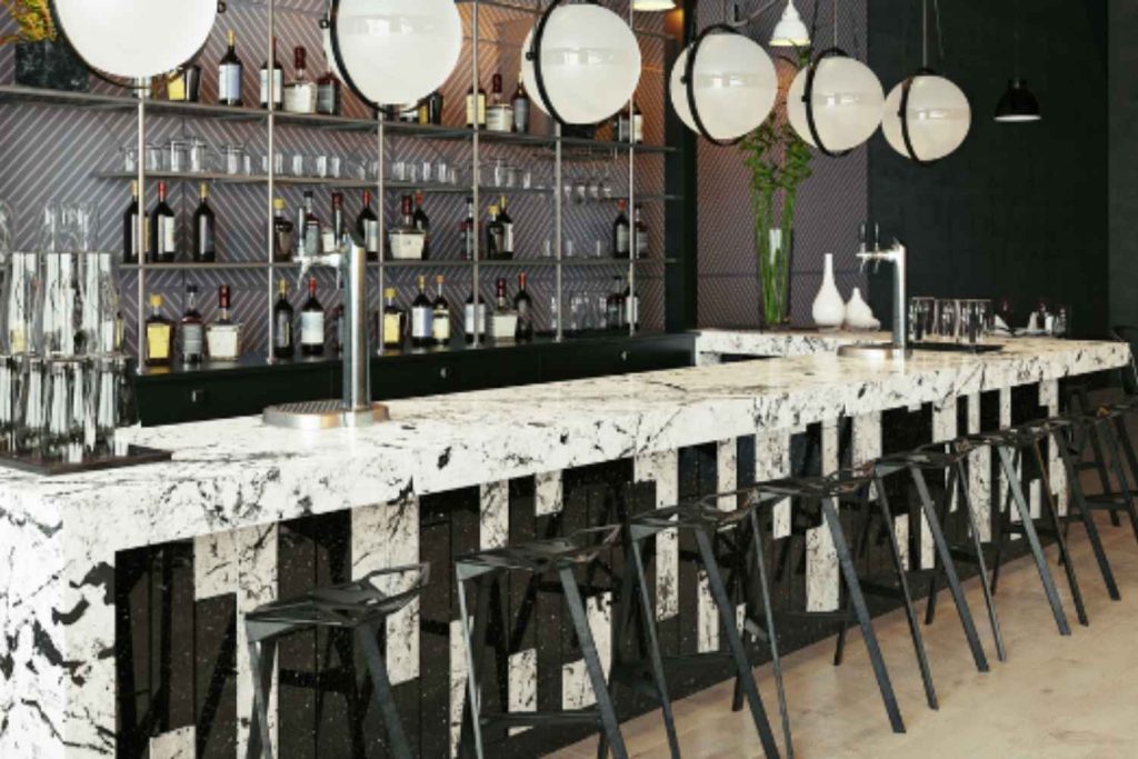 Encimeras y superficies para restauración