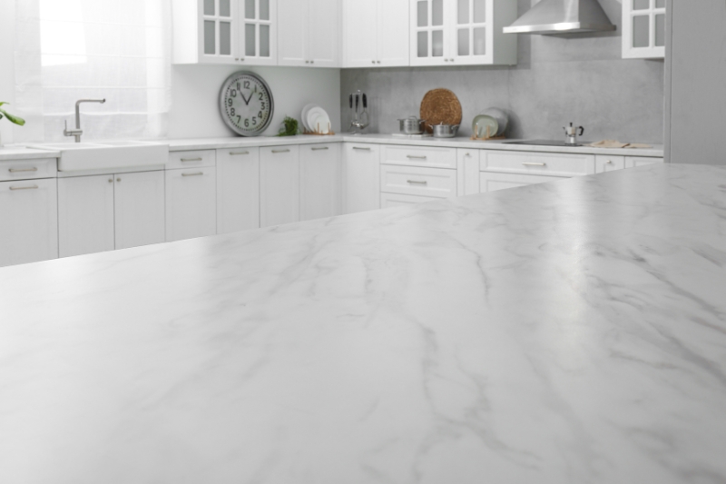 encimeras de Corian en una reforma de cocina